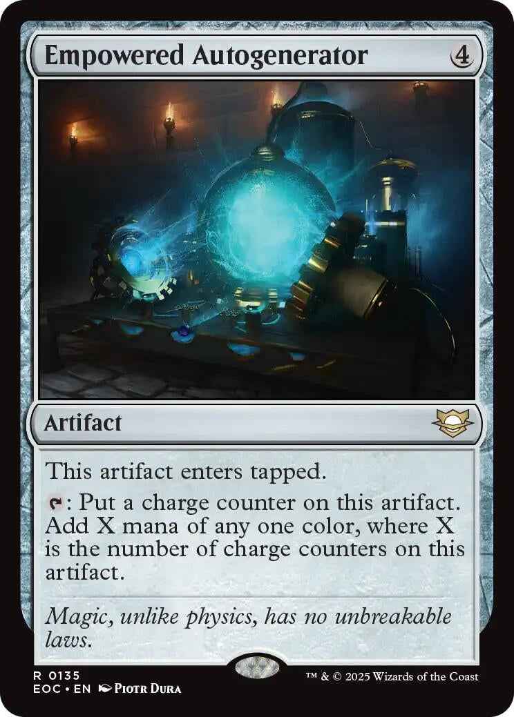 Image for Empowered Autogenerator (135) - Magic: The Gathering
