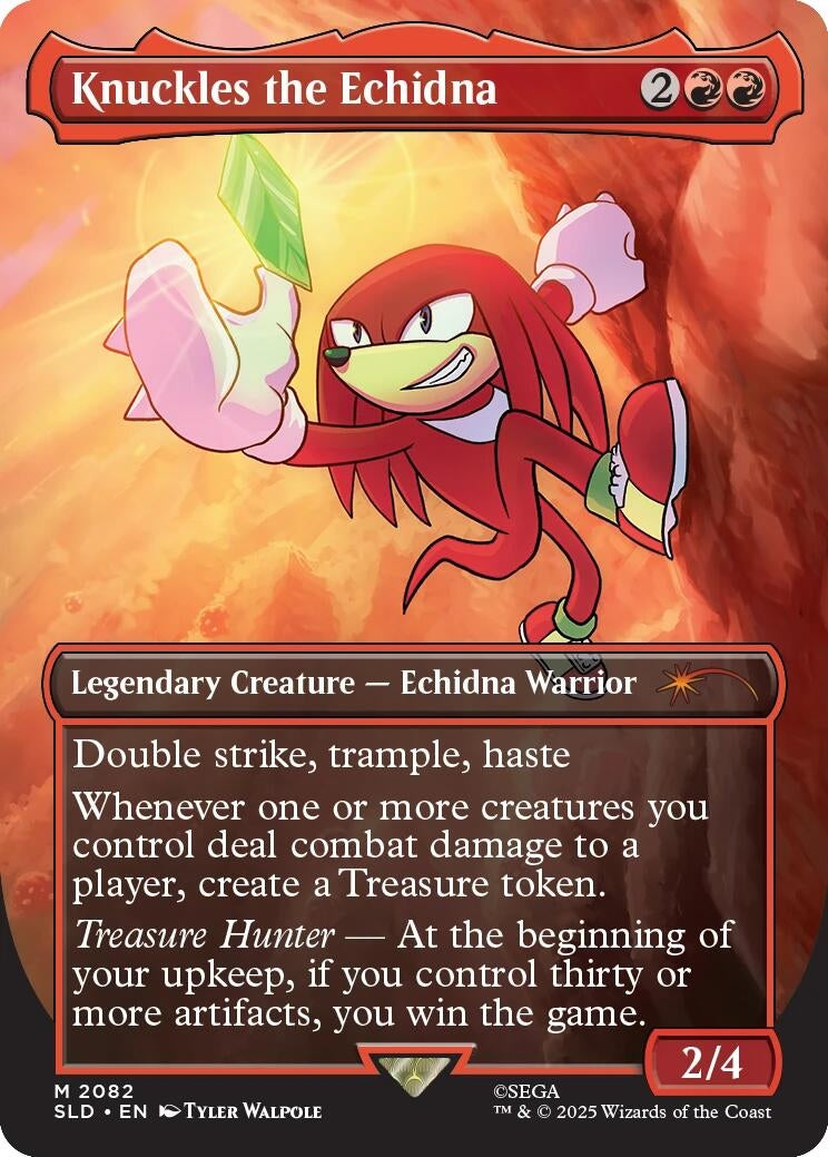 Knuckles the Echidna (2082) (SLD)
