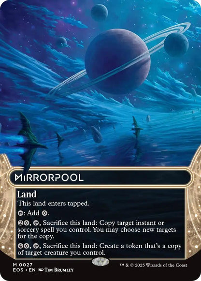 Image for Mirrorpool (0027) (Borderless) (27) (EOS) - Magic: The Gathering