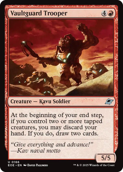 Image for Vaultguard Trooper (166) (EOE) - Magic: The Gathering
