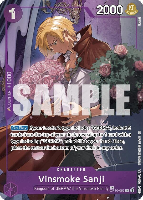 Vinsmoke Sanji (TR) (OP10-063) (OP12)