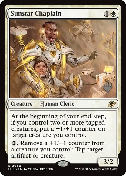 Image for Sunstar Chaplain (40) (PPEOE) - Magic: The Gathering