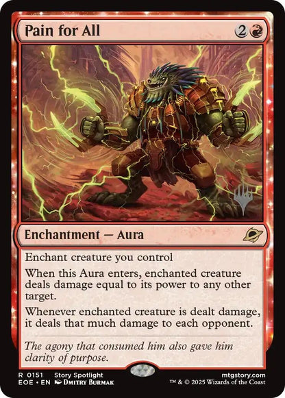 Image for Pain for All (151) (PPEOE) - Magic: The Gathering
