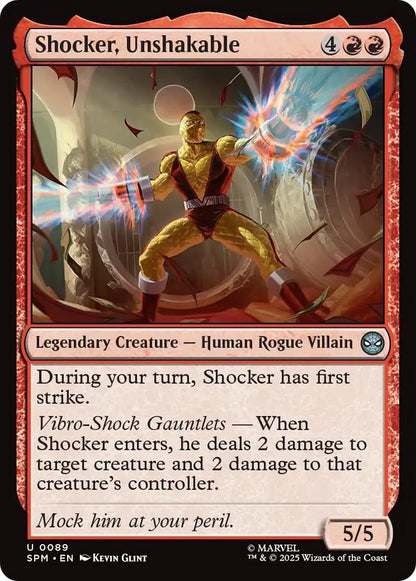 Image for Shocker, Unshakable (89) (SPM) - Magic: The Gathering