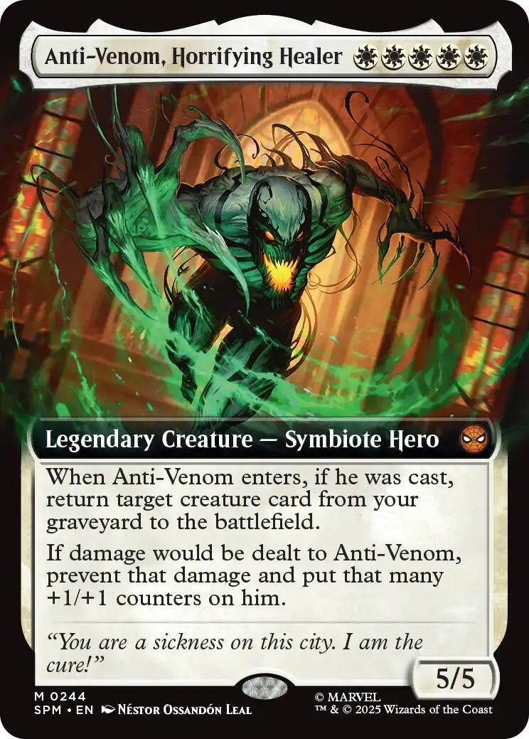 Anti-Venom, Horrifying Healer (Extended Art) (244) (SPM)