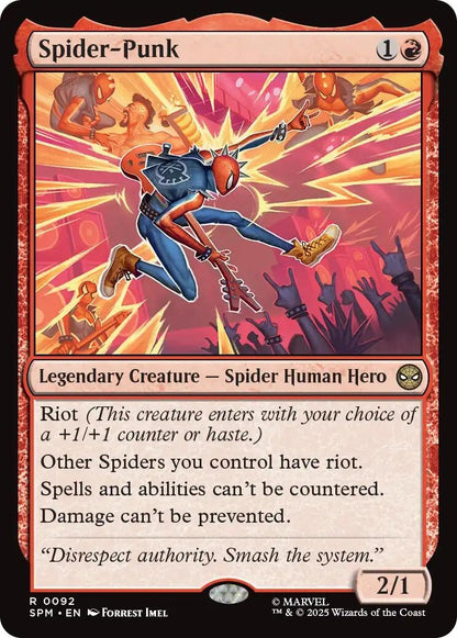 Image for Spider-Punk (92) (SPM) - Magic: The Gathering
