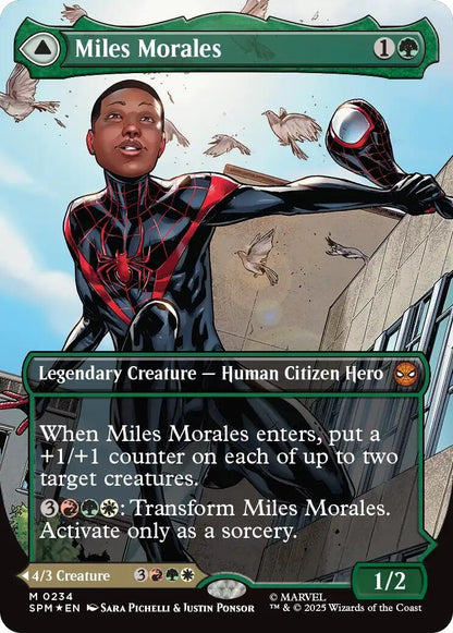Miles Morales (0234) (Borderless) (234) (SPM)