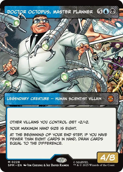 Image for Doctor Octopus, Master Planner (Borderless) (228) (SPM) - Magic: The Gathering