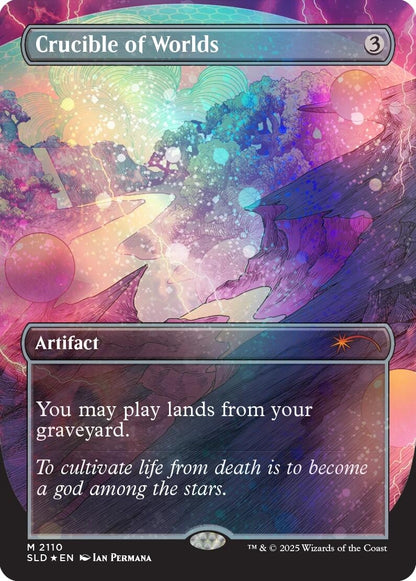 Crucible of Worlds (Galaxy Foil) (2110) (SLD)