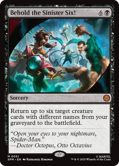 Image for Behold the Sinister Six! (51) (SPM) - Magic: The Gathering