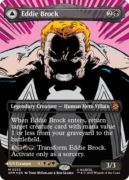 Eddie Brock (0233) (Borderless) (233) (SPM)