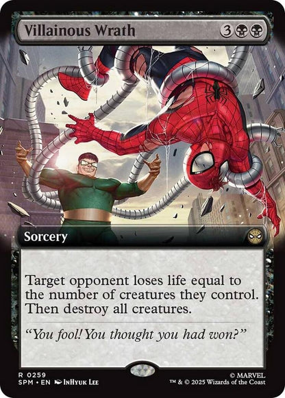 Image for Villainous Wrath (Extended Art) (259) (SPM) - Magic: The Gathering