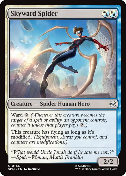 Image for Skyward Spider (146) (SPM) - Magic: The Gathering