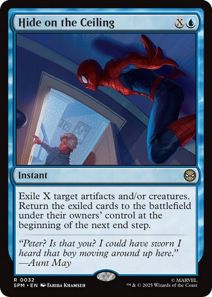 Image for Hide on the Ceiling (32) (SPM) - Magic: The Gathering