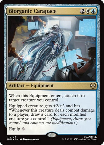Image for Biorganic Carapace (124) (SPM) - Magic: The Gathering