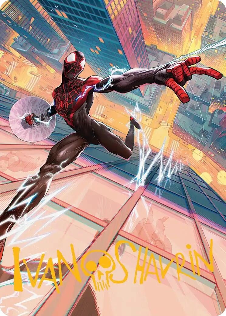 Image for Ultimate Spider-Man Art Card (Gold-Stamped Signature) (41) - Magic: The Gathering