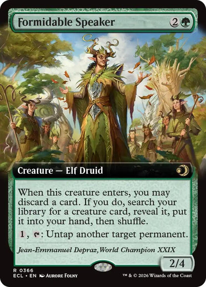 Formidable Speaker (Extended Art) (366) (ECL)