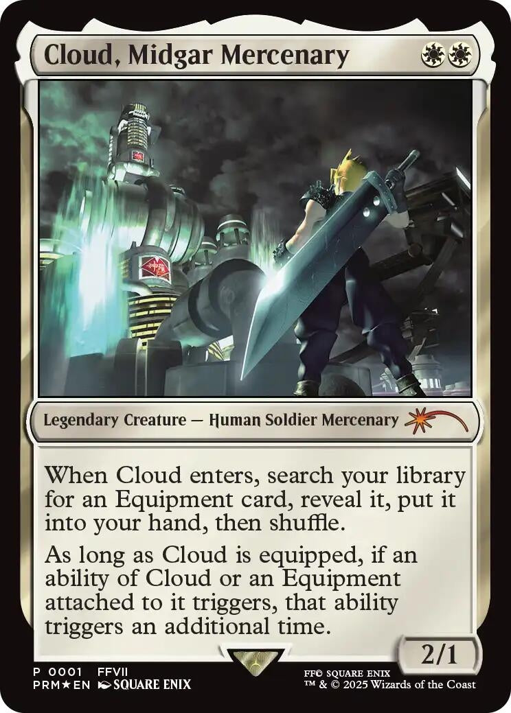 Cloud, Midgar Mercenary (1) (UMP)