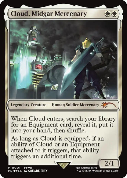 Cloud, Midgar Mercenary (1) (UMP)