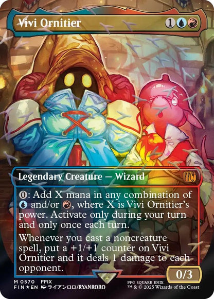Vivi Ornitier (Borderless) (Chocobo Track Foil) (570) (FIN)