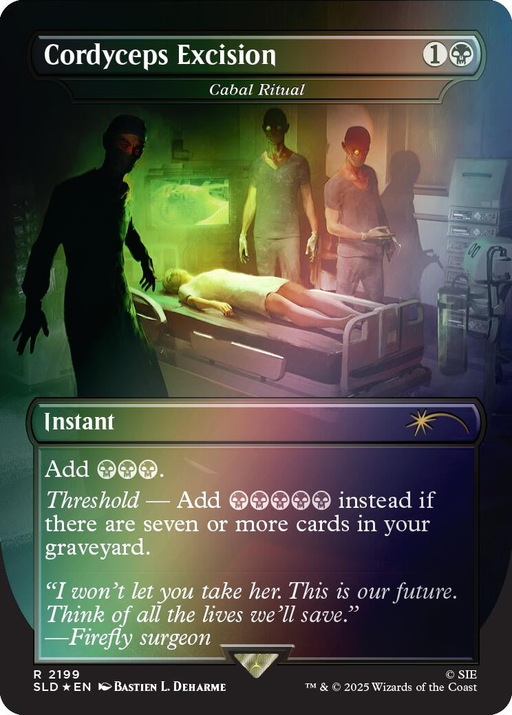 Cordyceps Excision - Cabal Ritual (Rainbow Foil) (2199) (SLD)