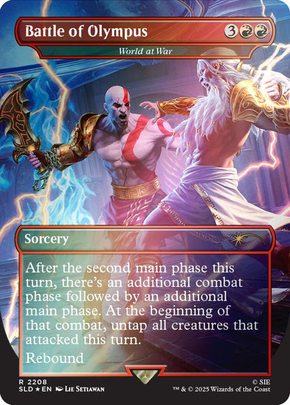 Battle of Olympus - World at War (Rainbow Foil) (2208) (SLD)