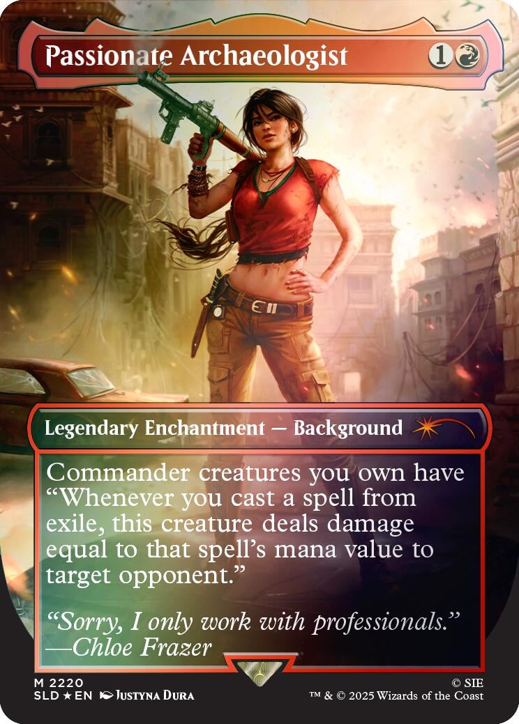 Passionate Archaeologist (Rainbow Foil) (2220) (SLD)