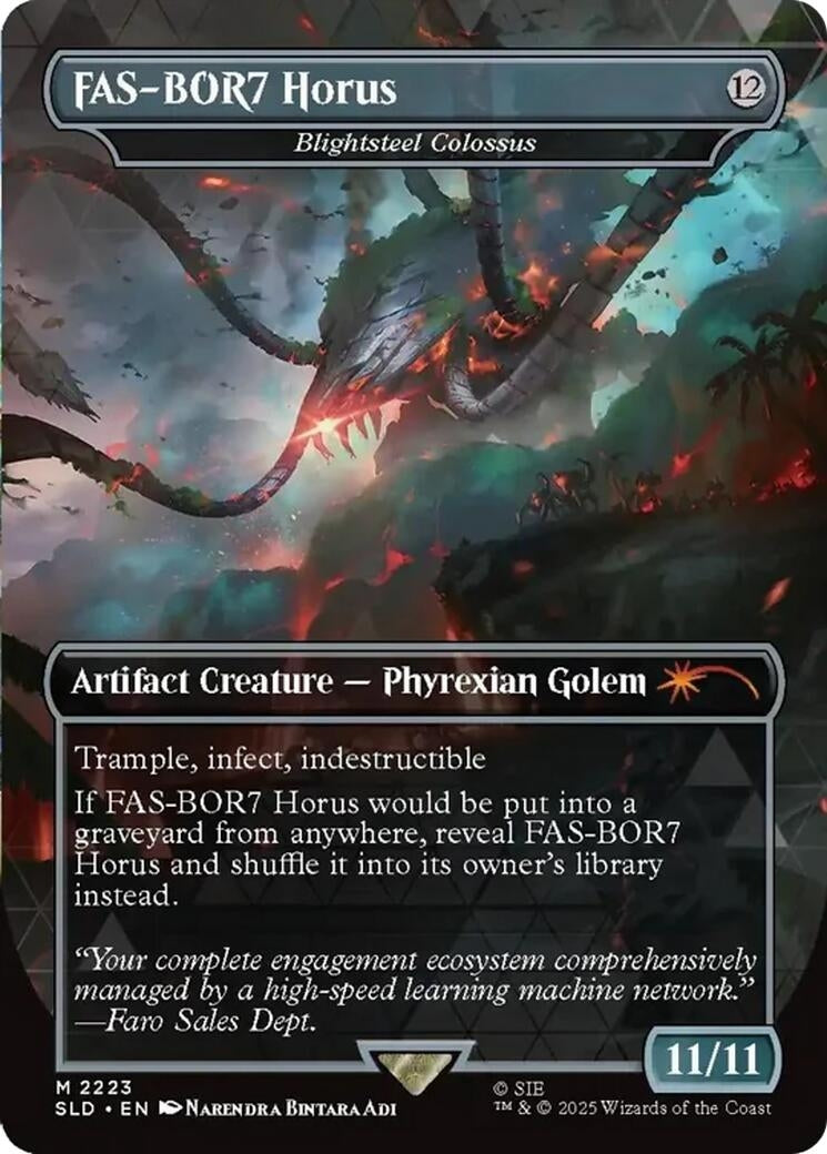 FAS-BOR7 Horus - Blightsteel Colossus (2223) (SLD)
