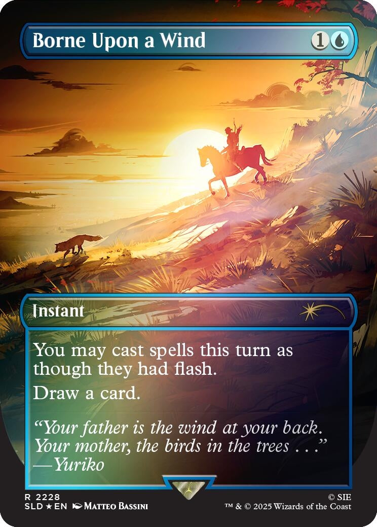 Borne Upon a Wind (Rainbow Foil) (2228) (SLD)