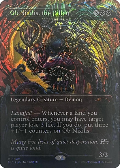 Ob Nixilis, the Fallen (Halo Foil) (42) (SLC)