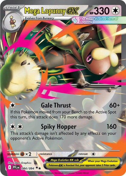 Mega Lopunny ex (084/094) (PFL)