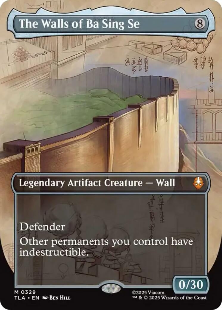 The Walls of Ba Sing Se (Borderless) (329) (TLA)