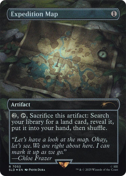 Expedition Map (Rainbow Foil) (7053) (SLD)