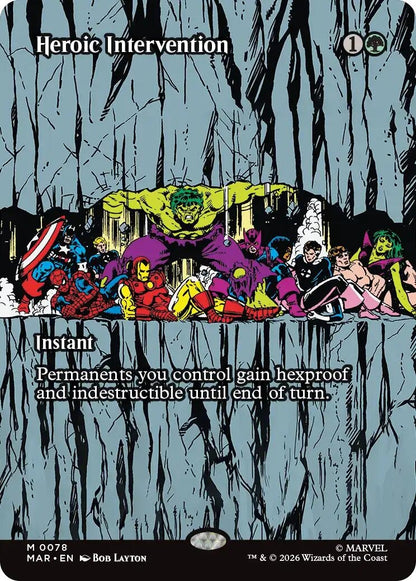 Heroic Intervention (0078) (Borderless) (78) (MAR)