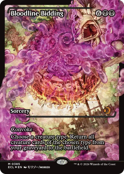 Bloodline Bidding (Showcase) (385) (ECL)