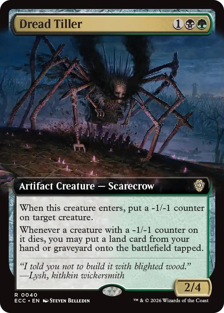 Dread Tiller (Extended Art) (40) (ECC)