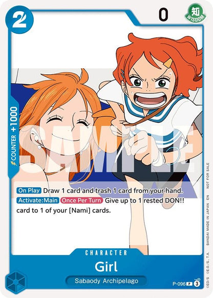 Girl (OP14 Release Event) (P-096) (OP-PR)