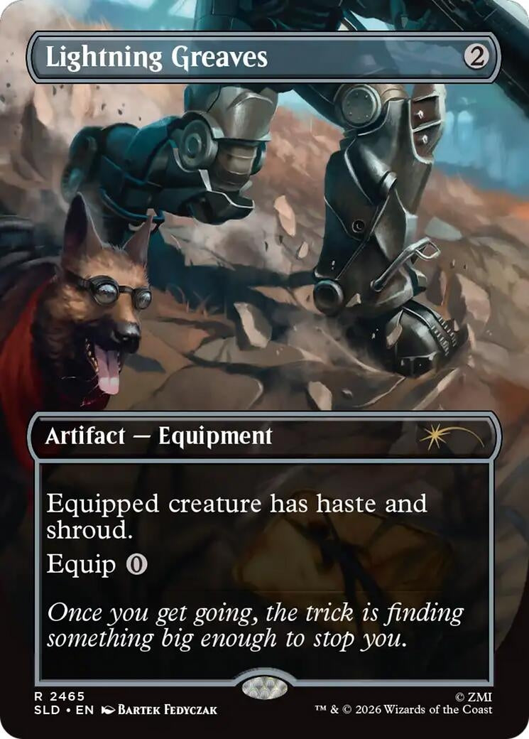 Lightning Greaves (2465) (2465) (SLD)