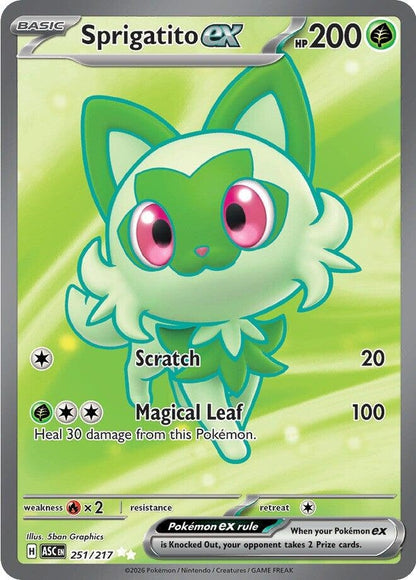 Sprigatito ex (251/217) (ASC)