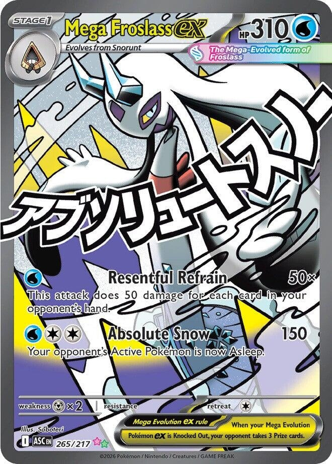 Mega Froslass ex (265/217) (ASC)