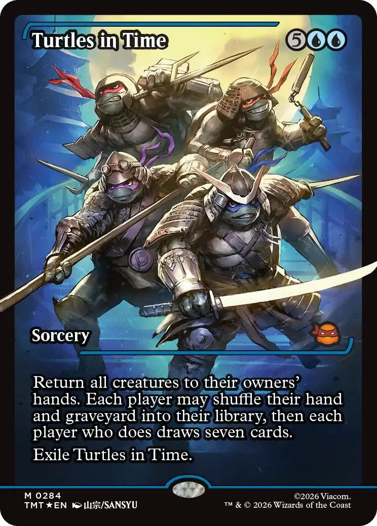 Turtles in Time (Showcase) (284) (TMT)