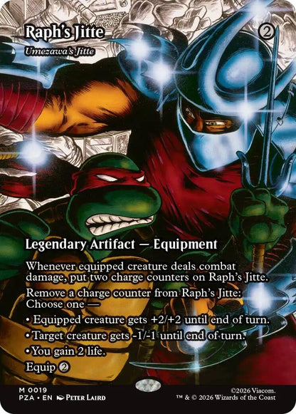 Raph's Jitte - Umezawa's Jitte (Borderless) (19) (PZA)
