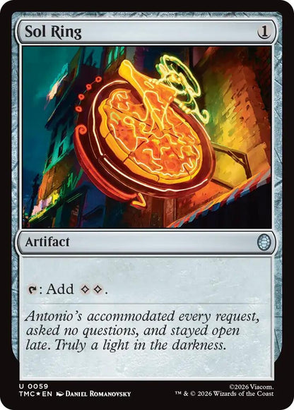Sol Ring (Surge Foil) (59) (TMC)