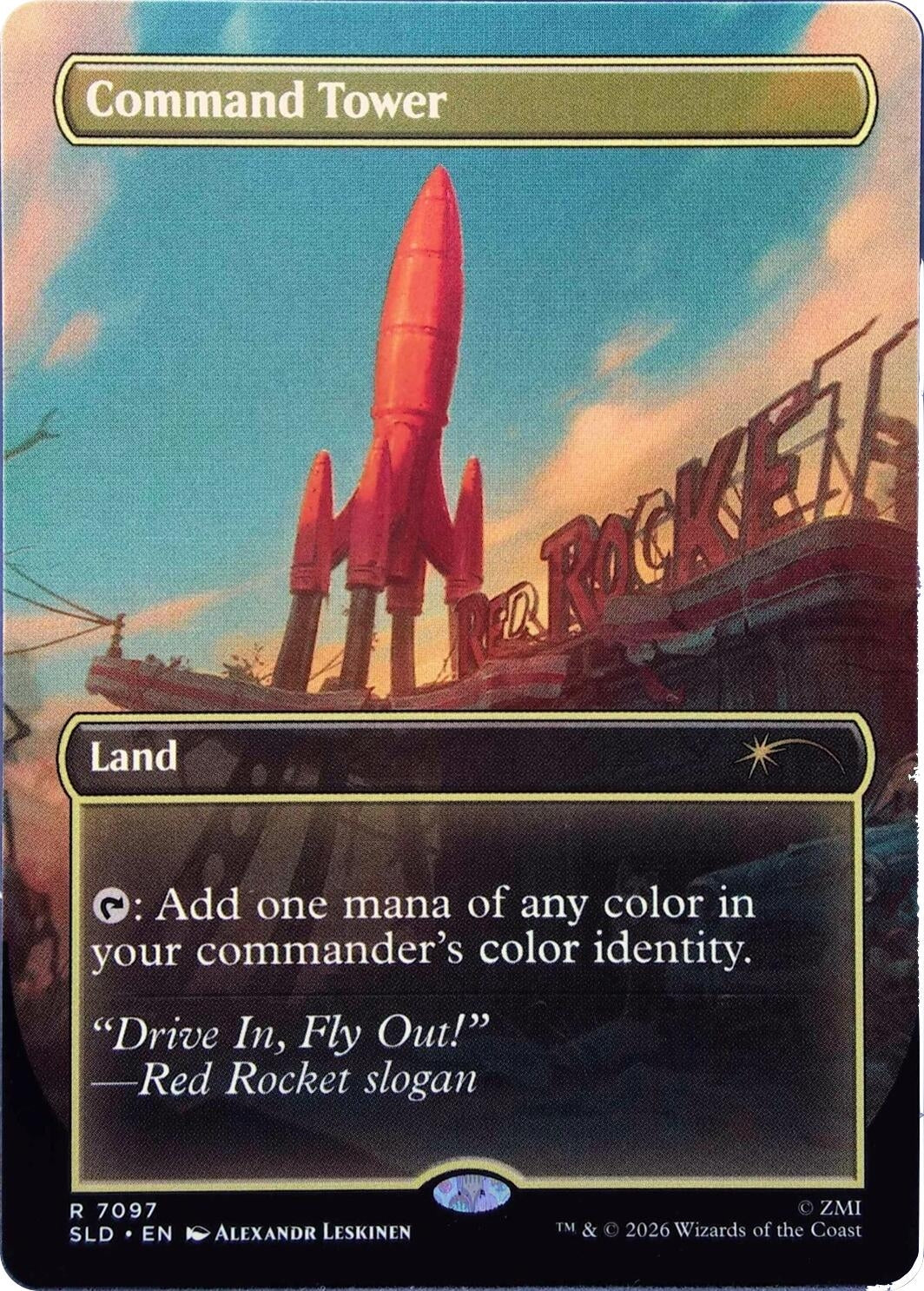 Command Tower (7097) (7097) (SLD)
