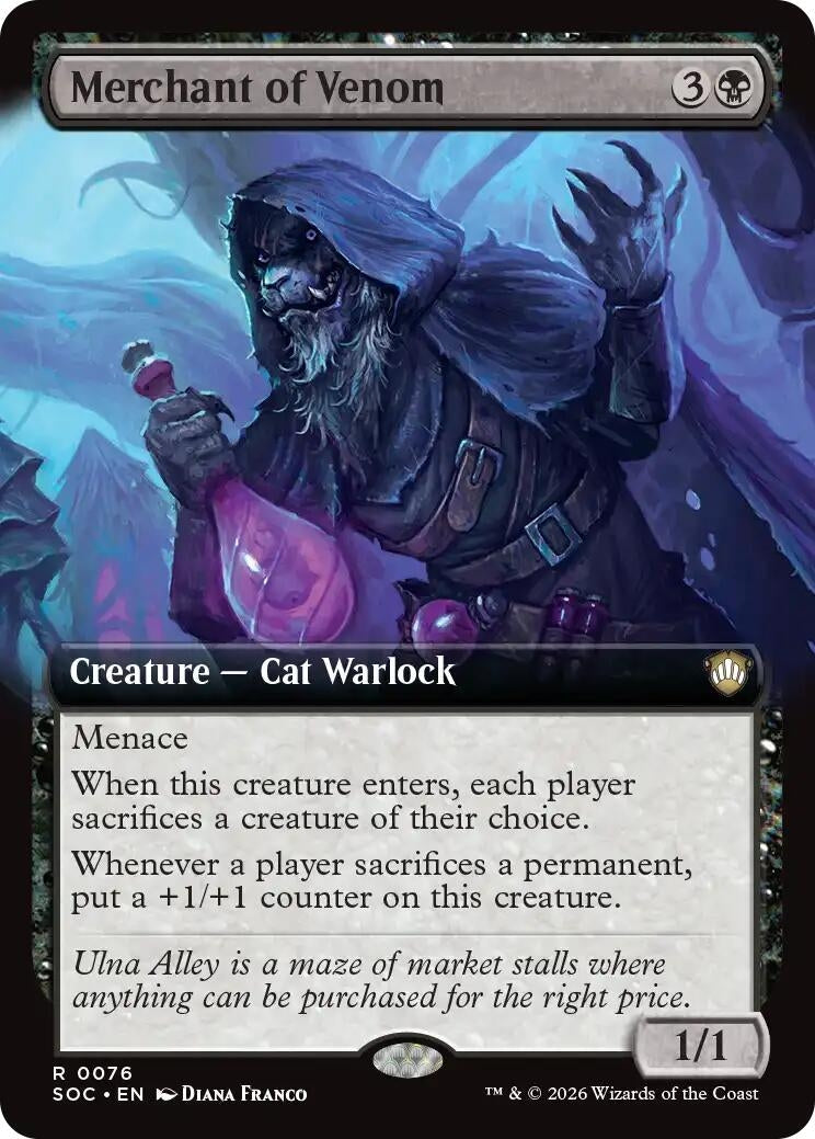 Merchant of Venom (Extended Art) (76) (SOC)