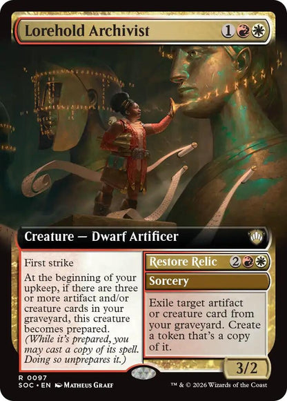 Lorehold Archivist (Extended Art) (97) (SOC)