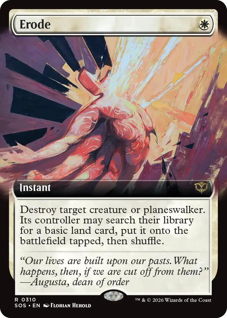 Erode (Extended Art) (310) (SOS)