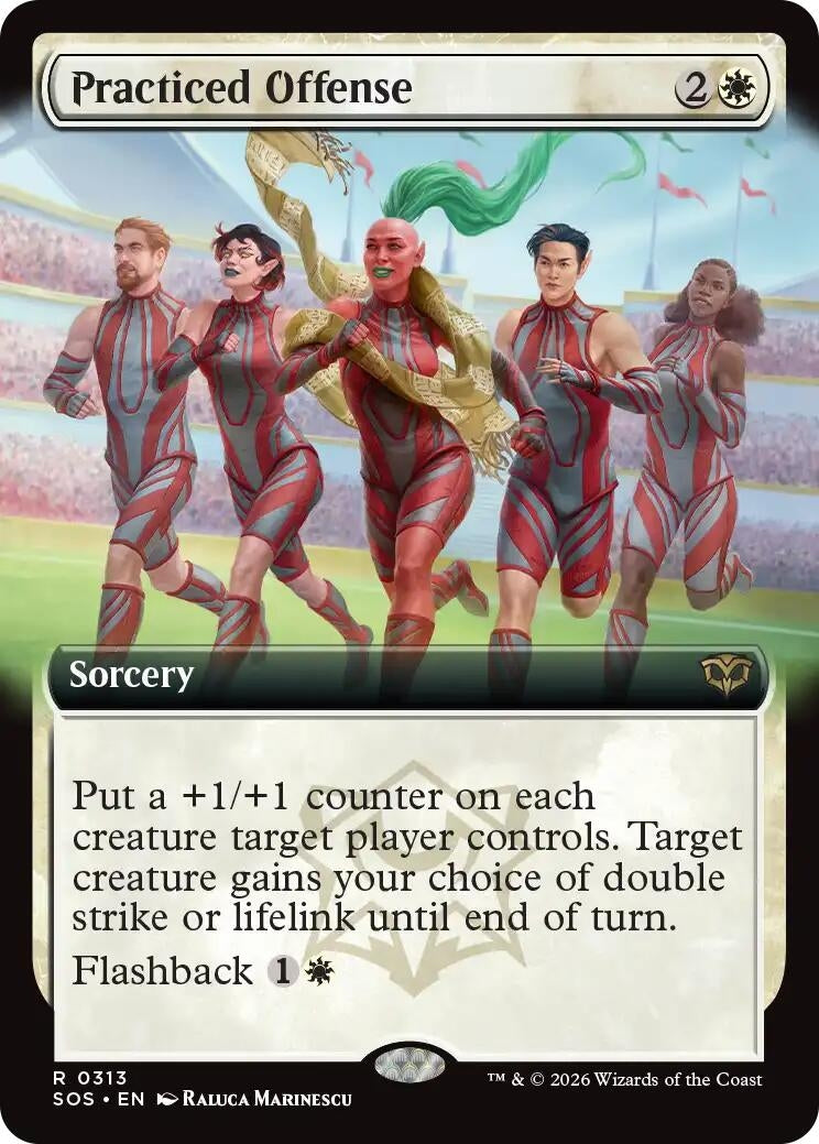Practiced Offense (Extended Art) (313) (SOS)