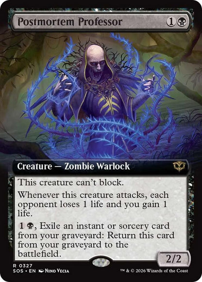 Postmortem Professor (Extended Art) (327) (SOS)