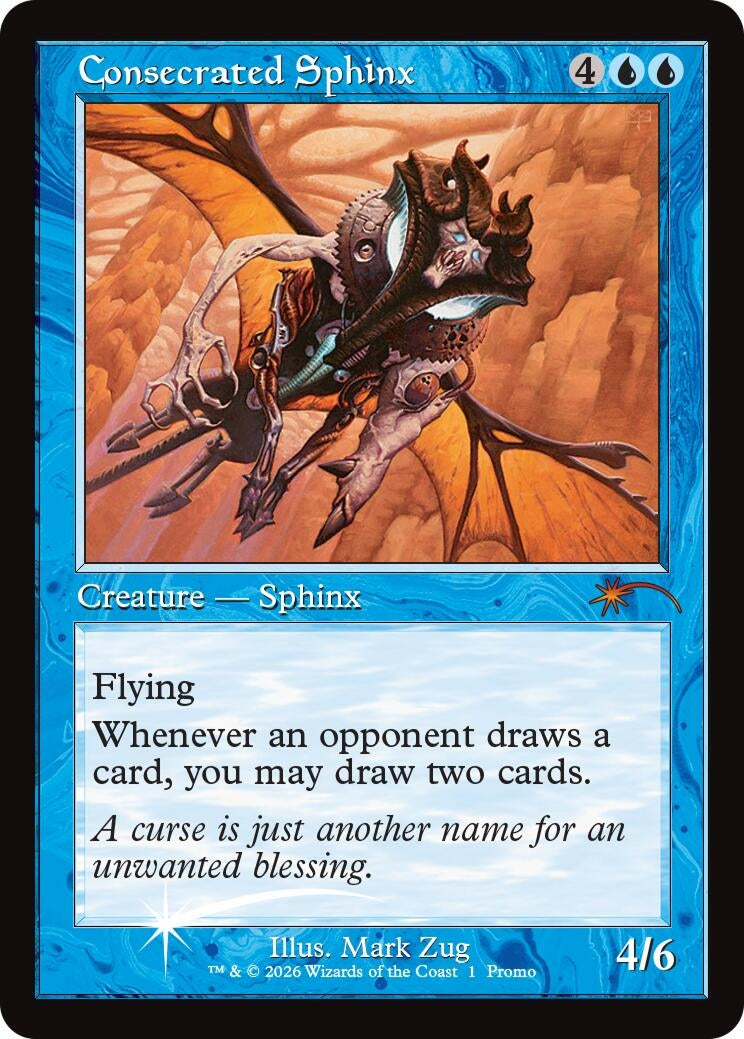 Consecrated Sphinx (Retro Frame) (1) (MFP)